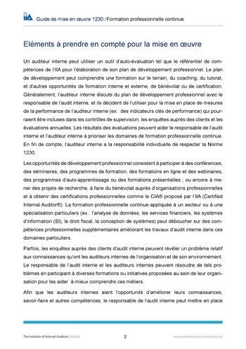 GM 1230 - Formation professionnelle continue page 2
