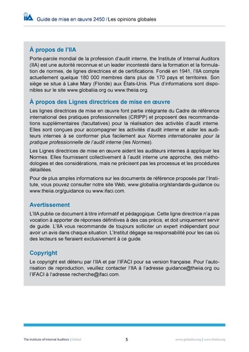 GM 2450 - Les opinions globales  page 5
