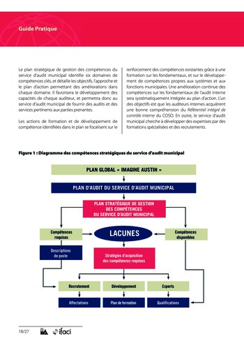 Définir un processus de gestion des compétences de l'audit interne dans le secteur public page 18