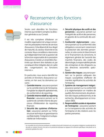 Les relations de l'Audit Interne avec les autres fonctions d'assurance - IIA Spain page 11