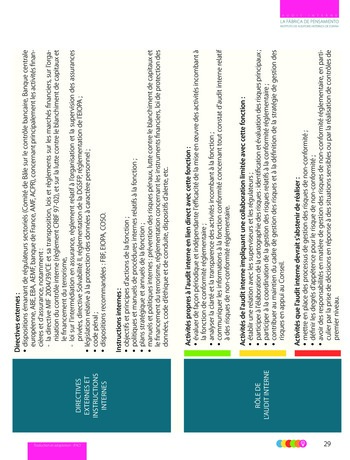 Les relations de l'Audit Interne avec les autres fonctions d'assurance - IIA Spain page 30
