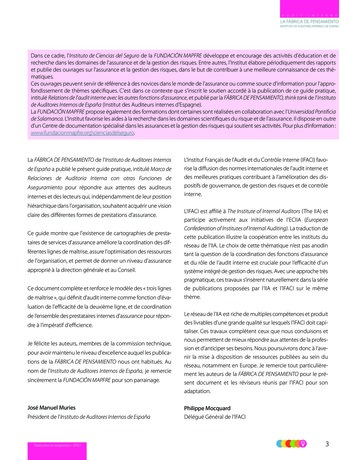 Les relations de l'Audit Interne avec les autres fonctions d'assurance - IIA Spain page 4