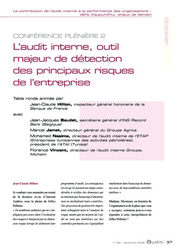 Conférence francophone UFAI 2008 - Plénière page 27