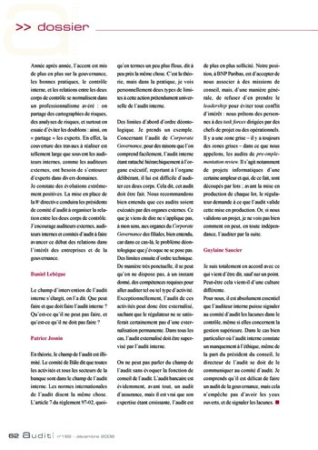 Conférence francophone UFAI 2008 - Plénière page 52