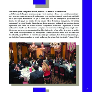 Club de l’IFACI – Invité Bertrand Collomb page 11