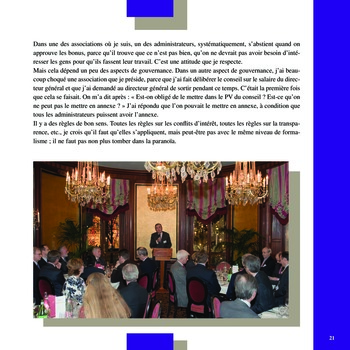 Club de l’IFACI – Invité Bertrand Collomb page 21