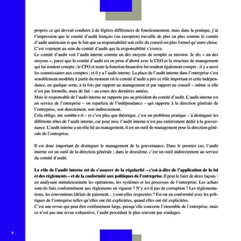 Club de l’IFACI – Invité Bertrand Collomb page 8