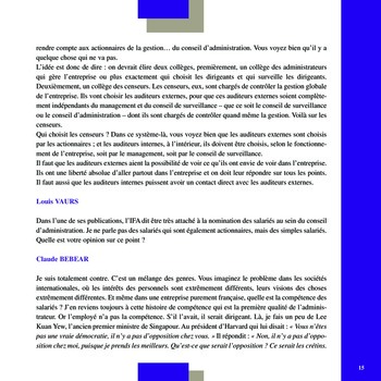 Club de l’IFACI – Invité Claude Bébéar page 15