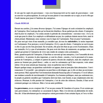 Club de l’IFACI – Invité Claude Bébéar page 6