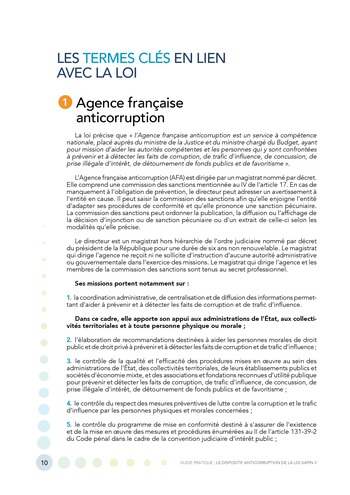 Guide pratique - Le dispositif anticorruption de la loi Sapin II / MEDEF page 10