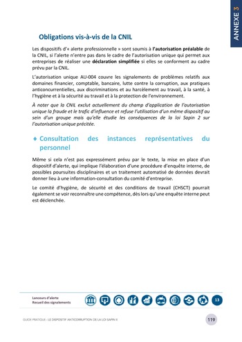 Guide pratique - Le dispositif anticorruption de la loi Sapin II / MEDEF page 119