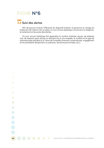 Guide pratique - Le dispositif anticorruption de la loi Sapin II / MEDEF page 64