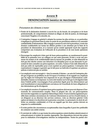 Prévention de la fraude page 48