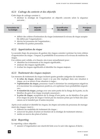 Guide d'audit du développement durable page 30