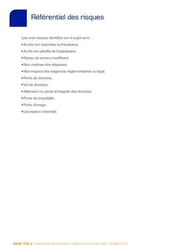 Guide d'évaluation d'un système SAP pour l'audit interne / AFAI, IFACI, USF page 157