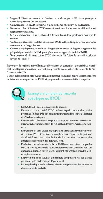 BYOD : Quels risques et enjeux pour l'audit et le contrôle internes ? page 10