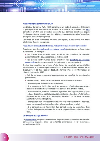 Cloud computing et protection des données / AFAI, IFACI, CIGREF page 32