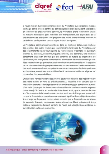 Cloud computing et protection des données / AFAI, IFACI, CIGREF page 35