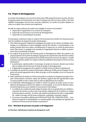Le contrôle interne du système d'information des organisations / IFACI, CIGREF page 69