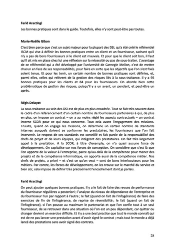 Le contrôle interne du système d'information des organisations - Actes / IFACI, CIGREF page 28