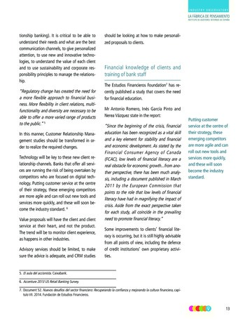 Enjeux et attentes concernant l’audit interne dans les banques et les établissements de crédit / IIA Spain page 12