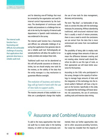 Enjeux et attentes concernant l’audit interne dans les banques et les établissements de crédit / IIA Spain page 41