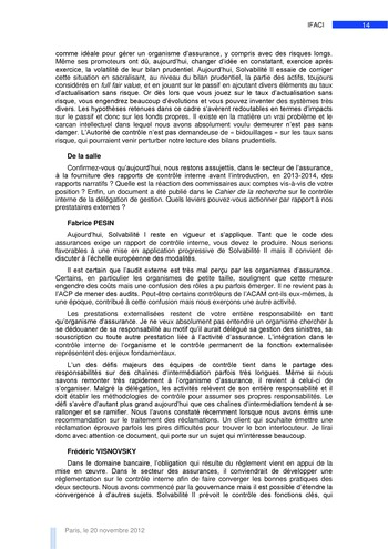 Réunion annuelle ACP/IFACI 2012 - Actes page 15