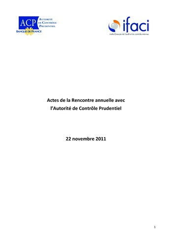Réunion annuelle ACP/IFACI 2011 - Actes page 2