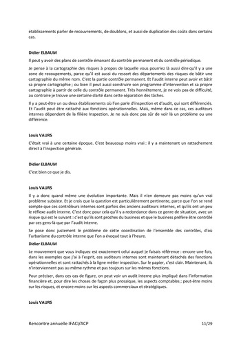 Réunion annuelle ACP/IFACI 2010 - Actes page 12