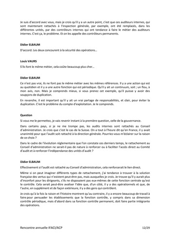 Réunion annuelle ACP/IFACI 2010 - Actes page 13