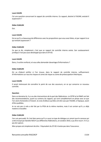 Réunion annuelle ACP/IFACI 2010 - Actes page 18