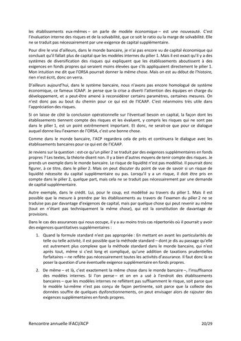 Réunion annuelle ACP/IFACI 2010 - Actes page 21