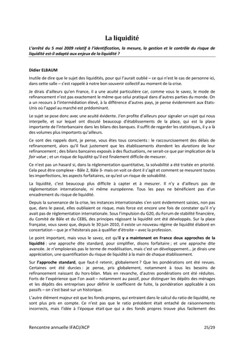 Réunion annuelle ACP/IFACI 2010 - Actes page 26