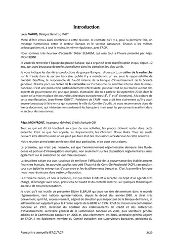 Réunion annuelle ACP/IFACI 2010 - Actes page 4