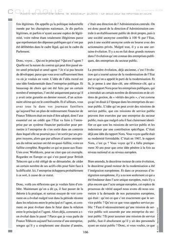 Audit et contrôle dans le secteur public : un atout pour les réformes en cours page 163