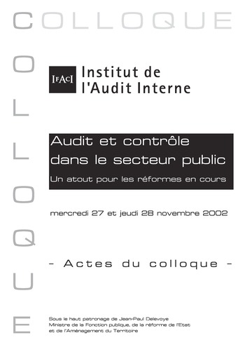 Audit et contrôle dans le secteur public : un atout pour les réformes en cours page 2