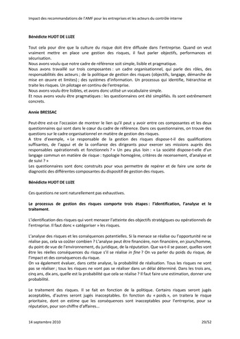 4e, 7e et 8e Directives : Impact des recommandations de l’AMF pour les entreprises et les acteurs du contrôle interne page 30
