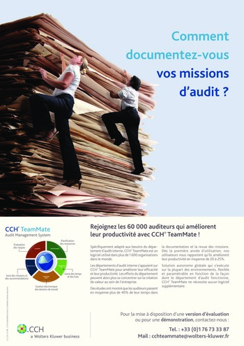N°192 - déc 2008 La contribution de l'audit interne à la performance des organisations : défis d'aujourd'hui, enjeux de demain page 83