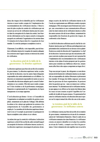 N°195 - juin 2009 Le contrôle interne du système d'information page 53