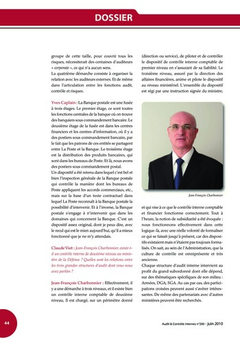 N°200 - juin 2010 Revue Audit & Contrôle internes page 44