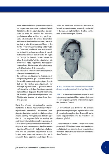 N°200 - juin 2010 Revue Audit & Contrôle internes page 75