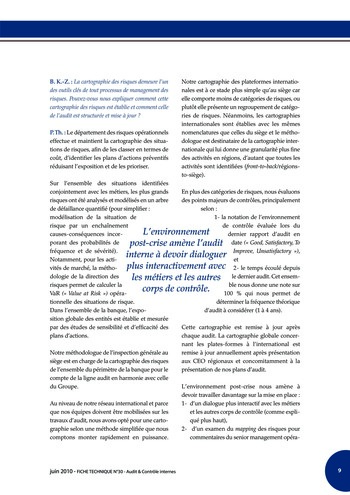 N°200 - juin 2010 Revue Audit & Contrôle internes page 77