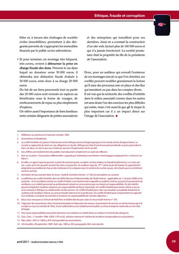 N°204 - avr 2011 Ethique, fraude et corruption page 29