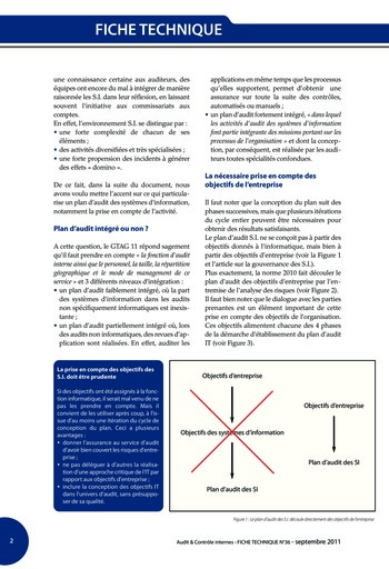 N°206 - sept 2011 Gouvernance des systèmes d'information page 40
