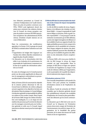 N°212 - déc 2012 Etat des lieux des outils informatiques à disposition des auditeurs page 43