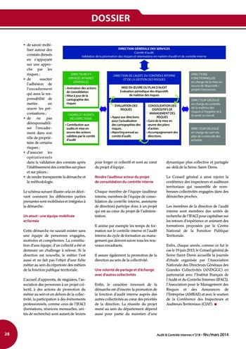 N°218 - fév 2014 Innovation : outils, approches, missions, gestion des risques ... page 28