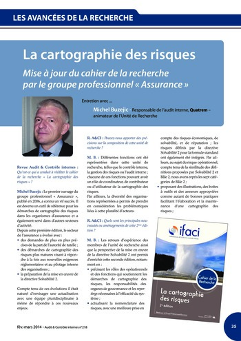 N°218 - fév 2014 Innovation : outils, approches, missions, gestion des risques ... page 35