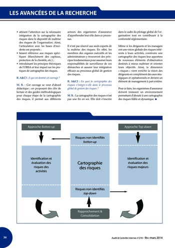 N°218 - fév 2014 Innovation : outils, approches, missions, gestion des risques ... page 36