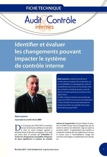 N°218 - fév 2014 Innovation : outils, approches, missions, gestion des risques ... page 41
