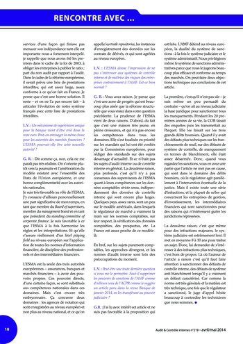 N°219 - avr 2014 Ethique et déontologie page 18